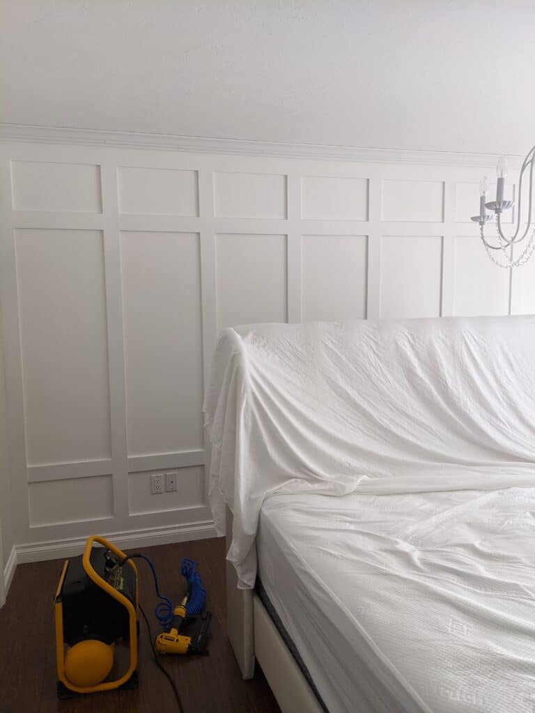 finished board and batten