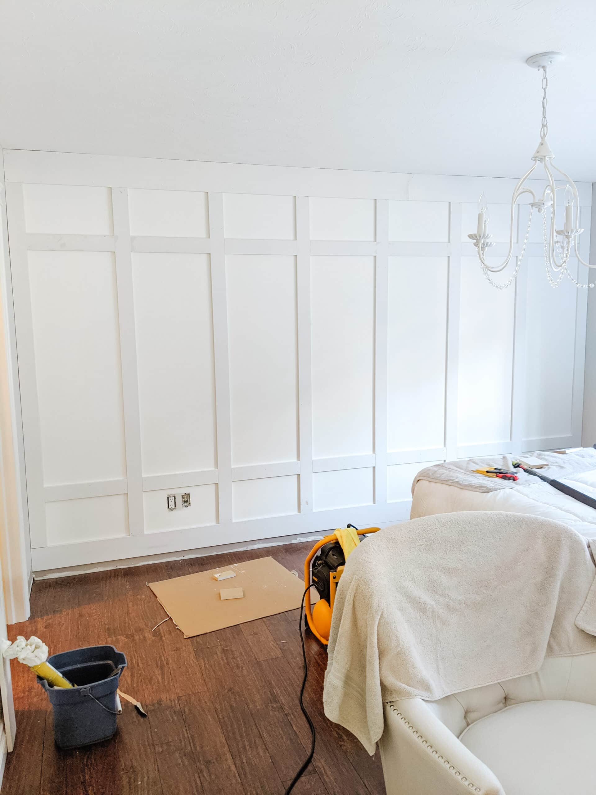 board and batten floor to ceiling
