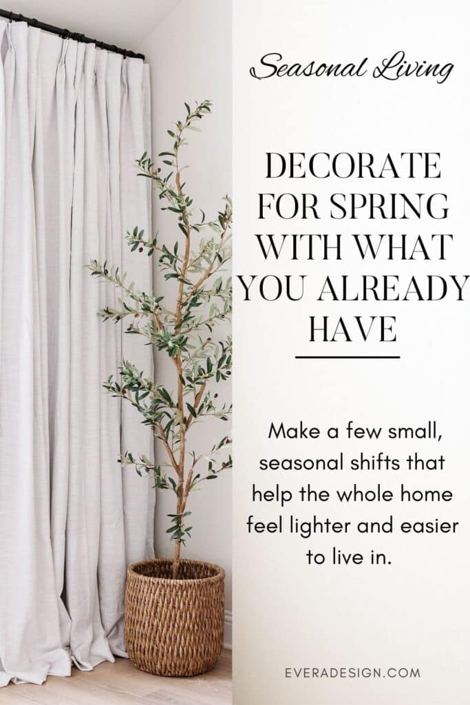decorate for spring