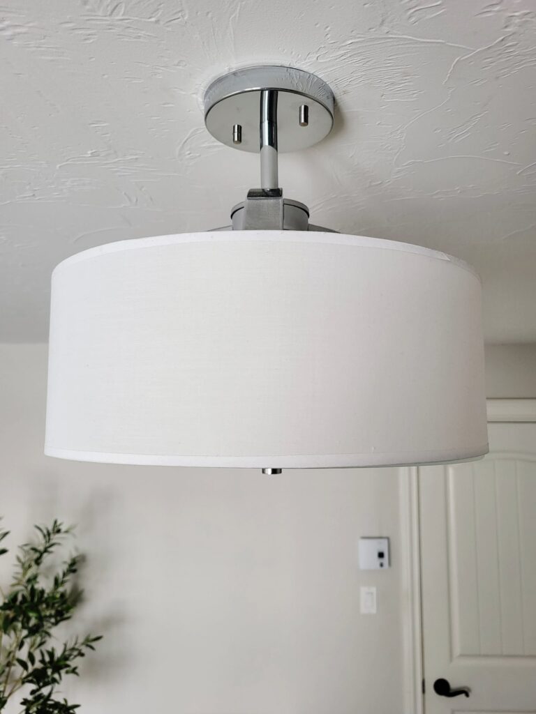paint a light fixture
