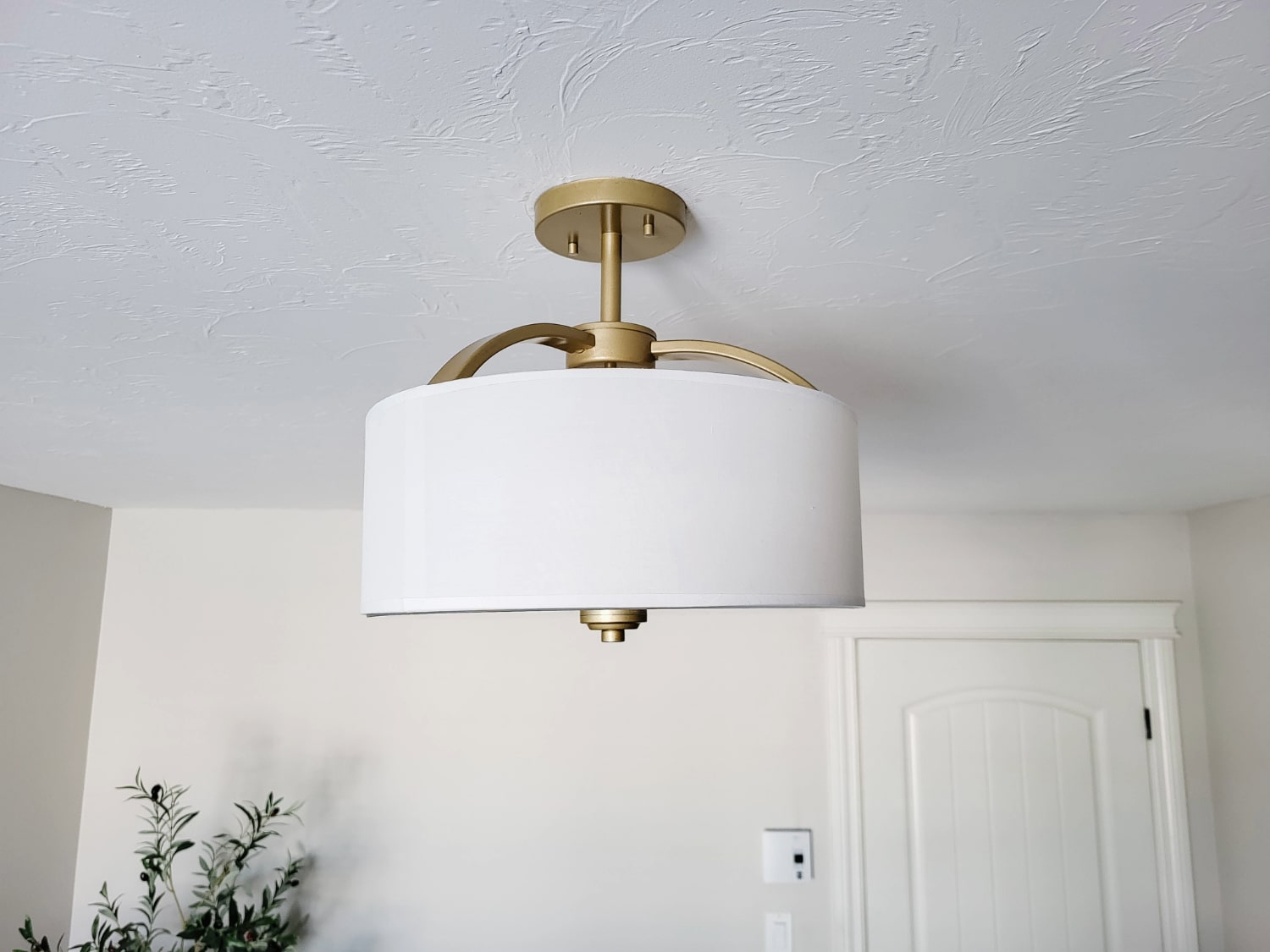 reinstall the light fixture
