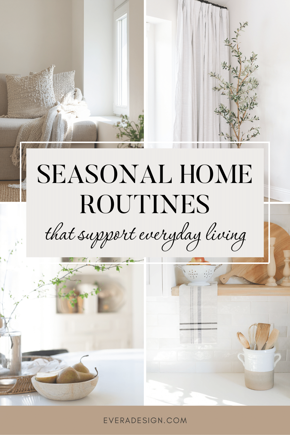 seasonal home routines that support everyday living