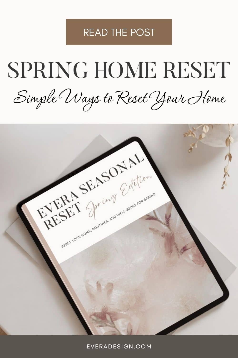 evera spring home reset