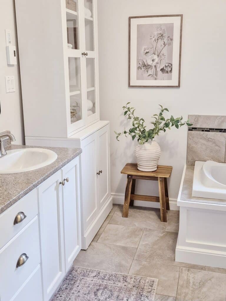bathroom update on a budget
