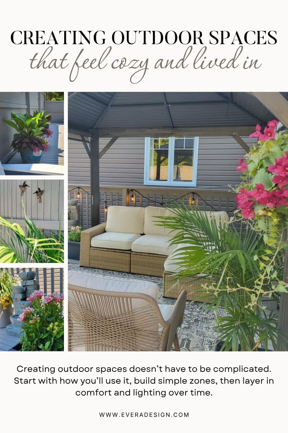 creating outdoor spaces for everyday living