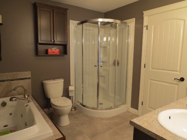 bathroom before