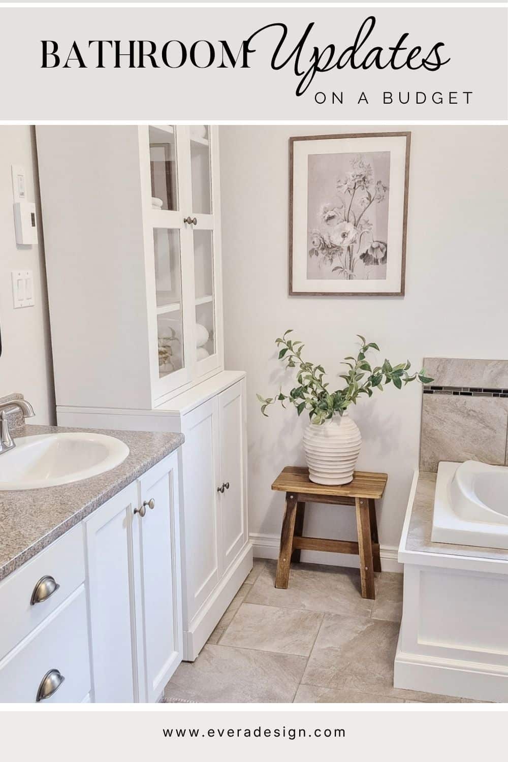 bathroom projects on a budget
