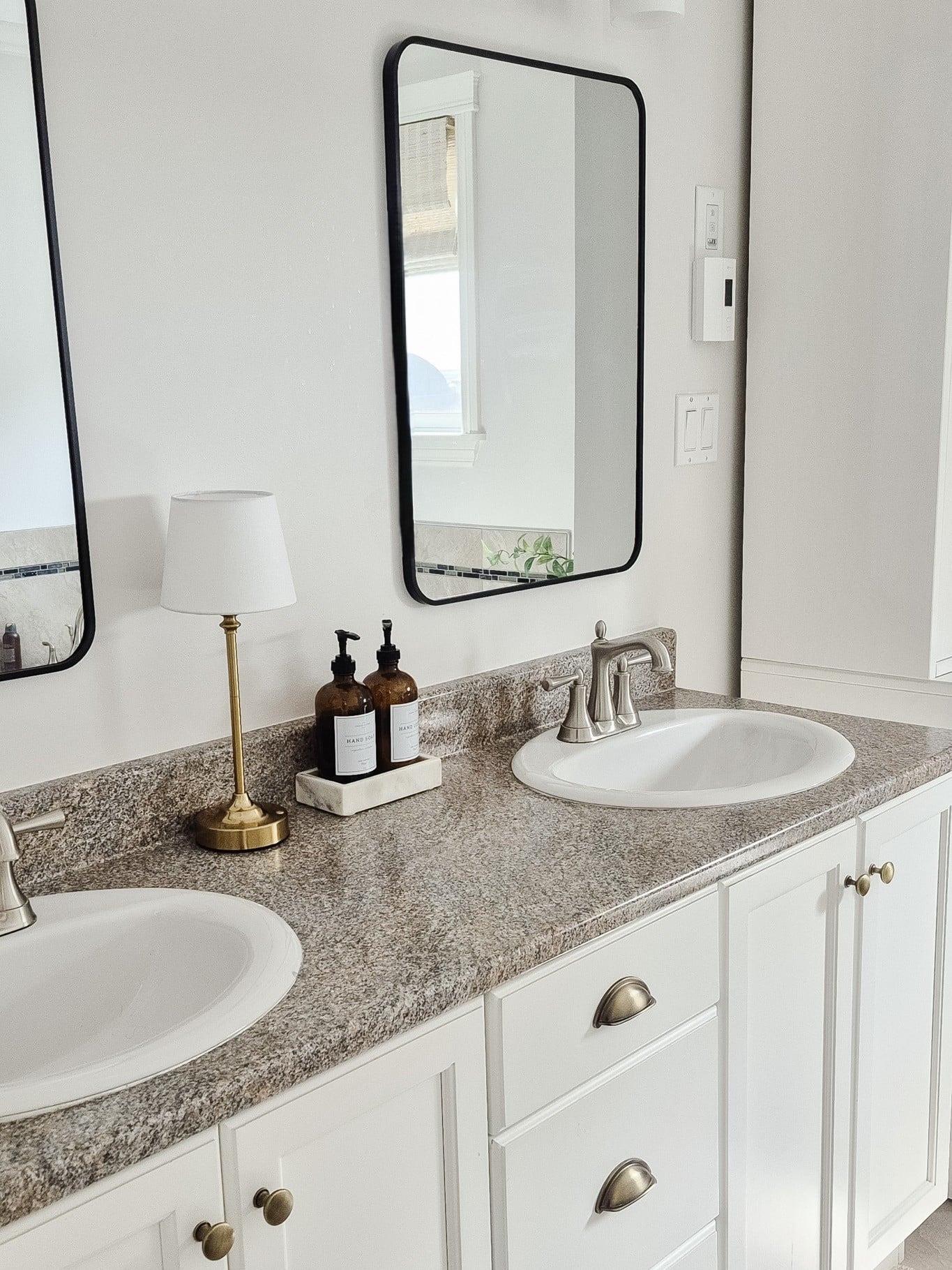 bathroom vanity update