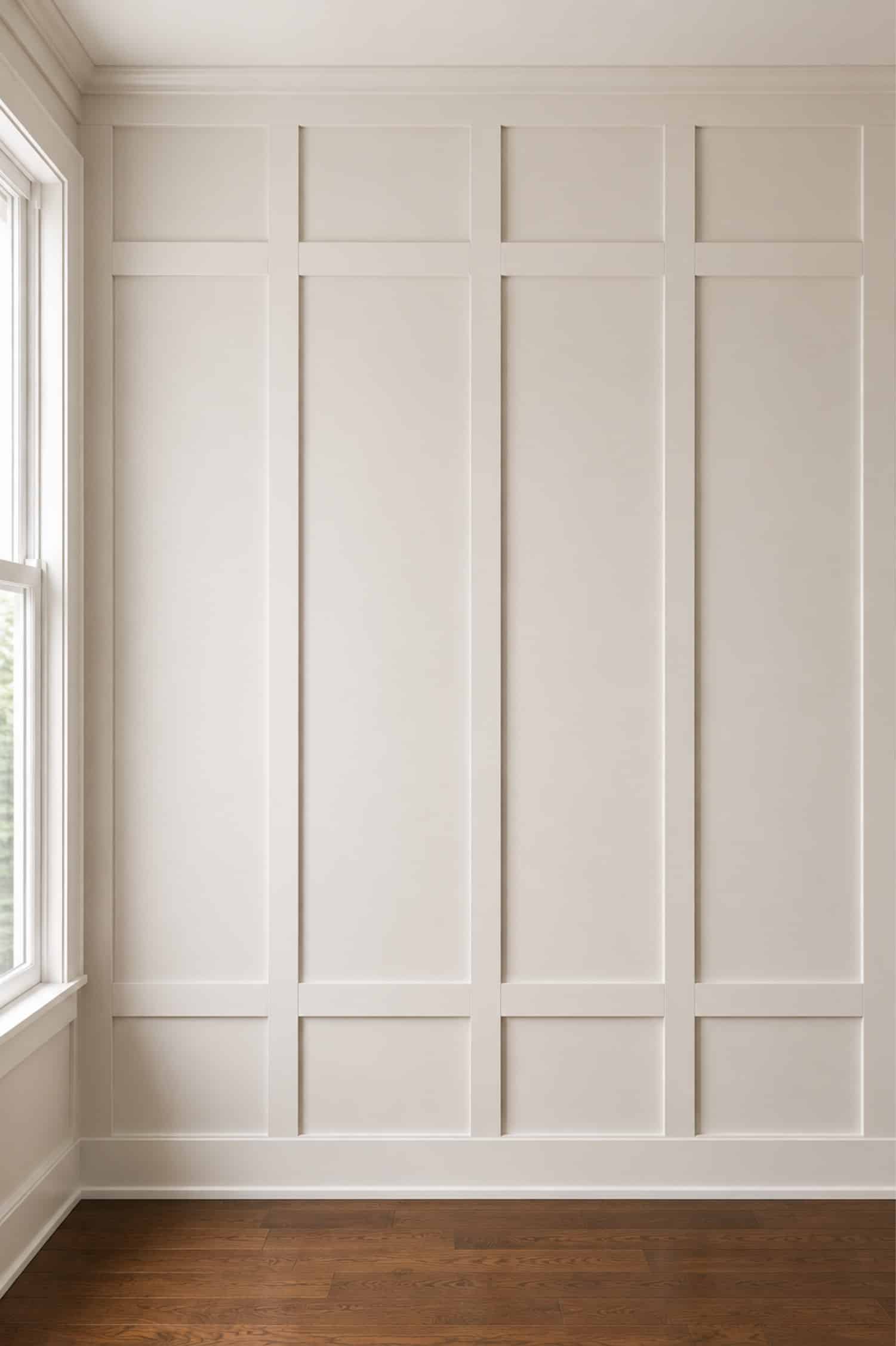 board and batten diy wall design