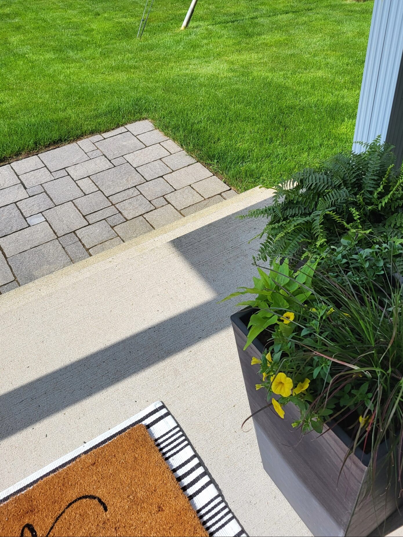 clean and tidy walkway