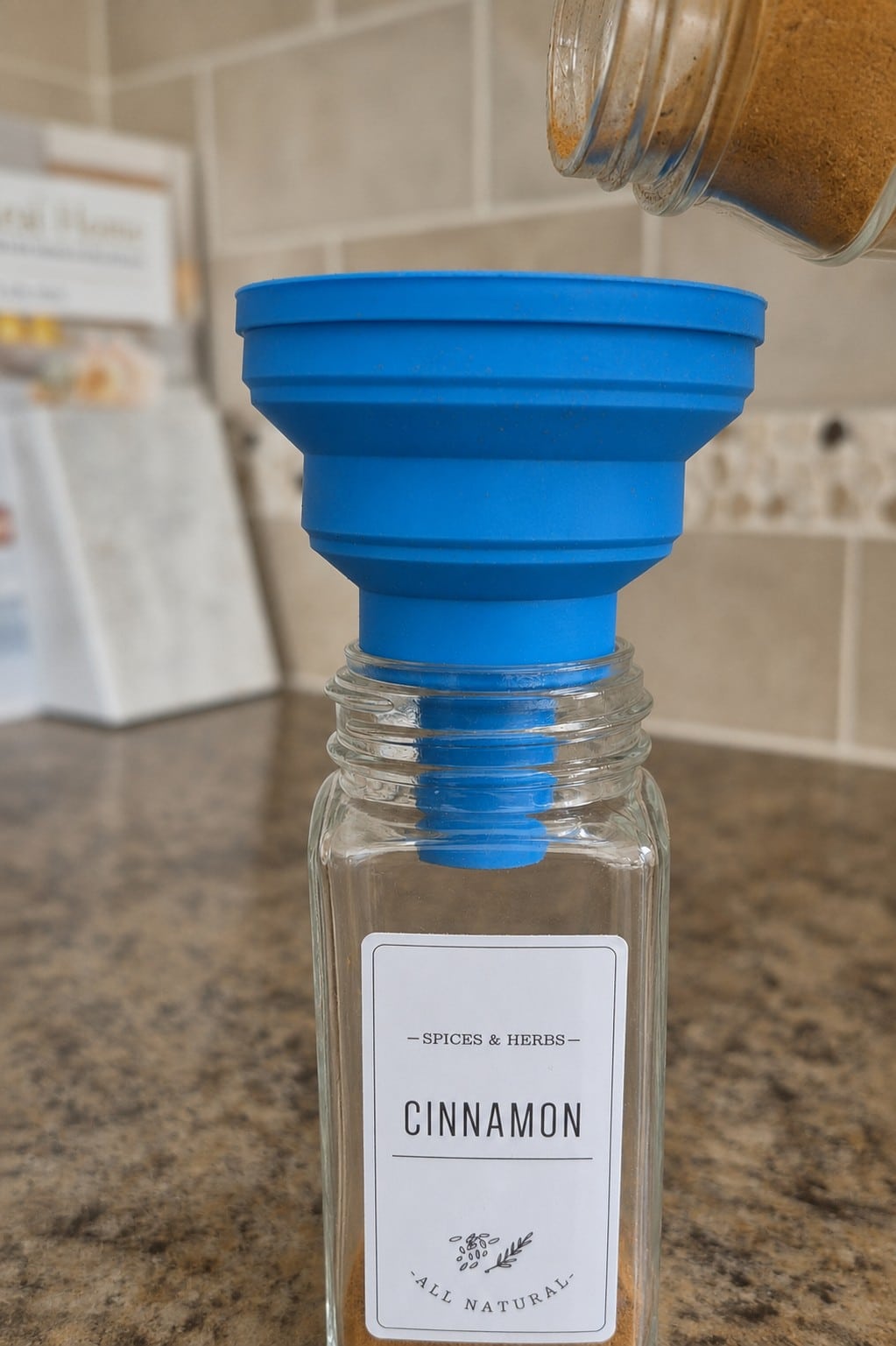 filling a jar