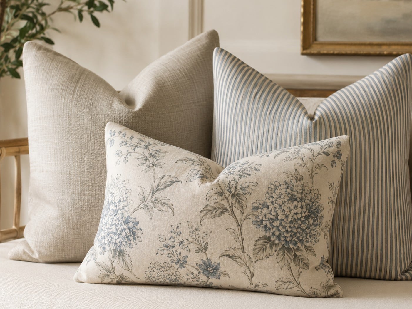 floral pillow cover