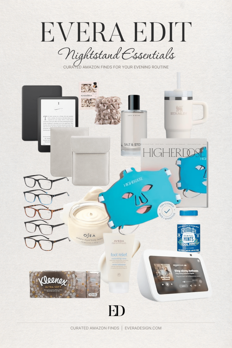 evera edit evening routine essentials from amazon