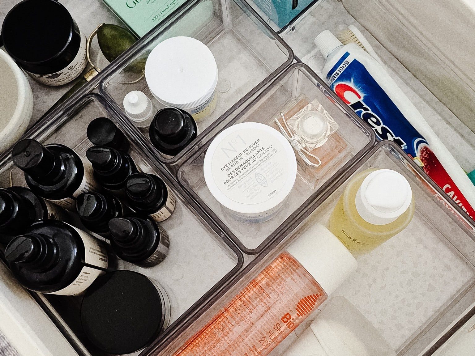 organized vanity drawer clutter free home